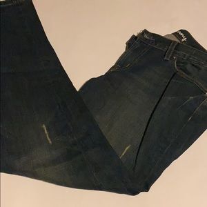 Fossil light washed jeans